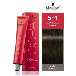 Schwarzkopf Igora Royal Saç Boyası 60ml - 5.1 Açık Küllü Kahve - Schwarzkopf
