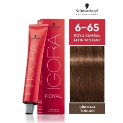 Igora Royal Saç Boyası 60ml - 6.65 Koyu Kumral Altın Kestane