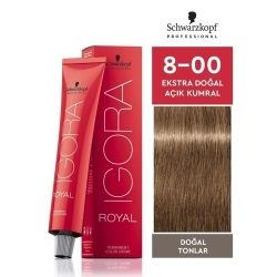 Schwarzkopf Igora Royal Saç Boyası 60ml - 8.00 Ekstra Doğal Açık Kumral