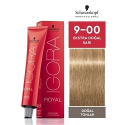 Igora Royal Saç Boyası 60ml - 9.00 Ekstra Doğal Sarı - Igora Royal