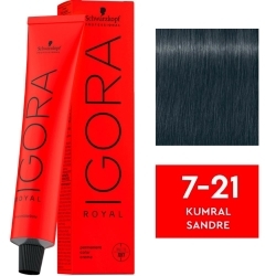 Igora Royal Saç Boyası - 7.21 Kumral Küllü Sandre 60ml - Igora Royal
