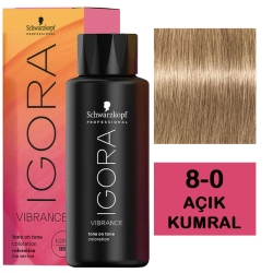 Igora Vibrance Amonyaksız Parlak Saç Boyası 60ml - 8.0 Açık Kumral