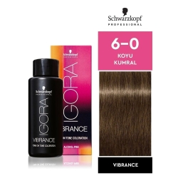 Igora Vibrance Amonyaksız Parlak Saç Boyası 60ml - 6.0 Koyu Kumral Doğal