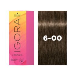 Schwarzkopf Igora Vibrance Amonyaksız Parlak Saç Boyası 60ml - 6.00 Koyu Kumral Ekstra Doğal