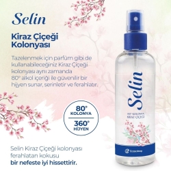 Selin Kiraz Çiçeği Kolonyası Sprey 100ml - 2