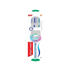 Sensodyne Çok Yönlü Koruma Diş Fırçası 1 artı 1 Orta - Sensodyne (1)