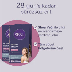 Sesu Hassas Ciltler İçin Ağda Bandı 20li - Sesu (1)