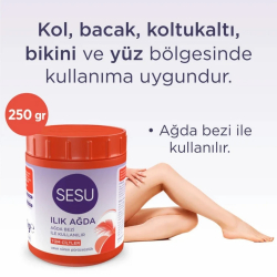 Sesu Ilık Ağda Turuncu 250 gr - Sesu (1)