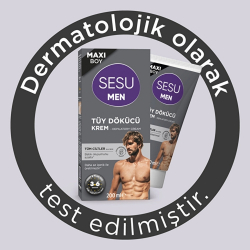 Sesu Men Tüy Dökücü Krem Tüm Ciltler 200 ml - Sesu (1)