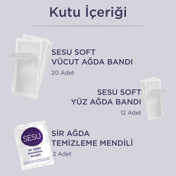 Sesu Soft Ağda Bandı 32'li - 3