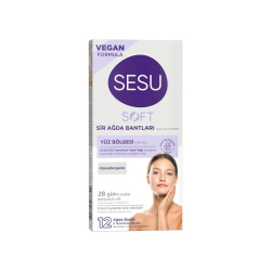 Sesu Soft Yüz Ağda Bandı 12'li - Sesu