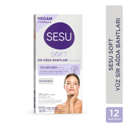 Sesu Soft Yüz Ağda Bandı 12'li - Sesu (1)