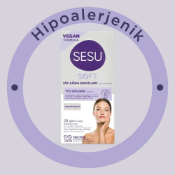 Sesu Soft Yüz Ağda Bandı 12'li - 4