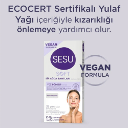 Sesu Soft Yüz Ağda Bandı 12'li - 8