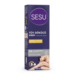 Sesu Tüy Dökücü Krem Normal Ciltler 100 ml - Sesu