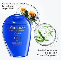 Shiseido GSC Blue Expert Sun Protector SPF50+ Güneş Koruyucu Losyon 300 ml - 3