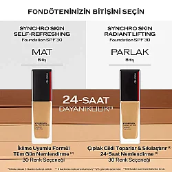Shiseido Synchro Skin Radiant Lifting Işıltılı Likit Fondöten 120 Ivory 30 ml - 5