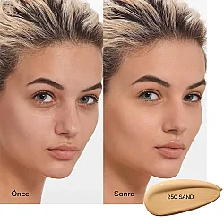 Shiseido Synchro Skin Self-Refreshing Likit Fondöten 250 Sand 30 ml - 4
