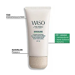 Shiseido Waso Shikulime Color Control Oil-Free Moisturizer Ton Eşitleyen Nemlendirici Krem 50 ml - Shiseido (1)