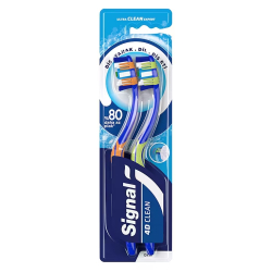 Signal Ultra Clean Expert 4D Clean Diş Fırçası 1+1 Orta - Signal