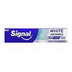 Signal White Advance Diş Macunu Karbonat Beyazlığı 75 ml - Signal