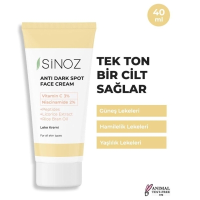 Sinoz Anti-Dark Spot Leke Kremi 40 ml