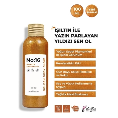Sinoz No:16 Miracle Oil Mucizevi Bakım Yağı 100 ml