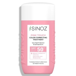 Sinoz Pink Touch Ton Eşitleyici Pembe Yüz Bakım Kremi 50ml - Sinoz