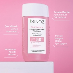 Sinoz Pink Touch Ton Eşitleyici Pembe Yüz Bakım Kremi 50ml - Sinoz (1)