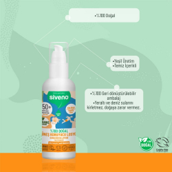 Siveno %100 Doğal Güneş Koruyucu Losyon 100 ml - 4