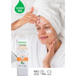Siveno %100 Doğal Leke Karşıtı SPF50+ Yüz Güneş Kremi 30ml - 5