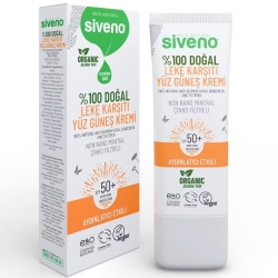 Siveno %100 Doğal Leke Karşıtı SPF50+ Yüz Güneş Kremi 30ml - 8