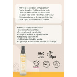 Siveno %100 Doğal Papatya Suyu Aydınlatma Etkili Arındırıcı Rahatlatıcı Saç ve Cilt Toniği 150ml - 8