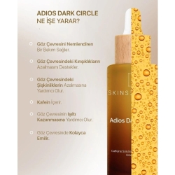 Skin Sensual Adios Dark Circle Göz Altı Serumu 30ml - 2