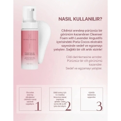 Skin Sensual Cleanser Foam With Lavender Temizleme Köpüğü 150ml - 3