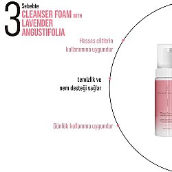 Skin Sensual Cleanser Foam With Lavender Temizleme Köpüğü 150ml - 3
