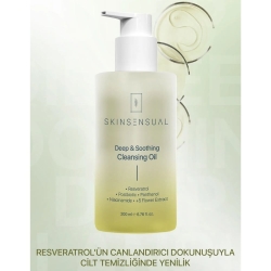 Skin Sensual Deep Soothing Cilt Temizleme Yağı 200ml