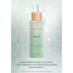 Skin Sensual Vita-c Postbiotic ve Cilt Tonu Eşitleyici Cilt Bakım Serumu 30ml