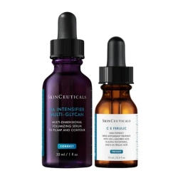 SkinCeuticals Phloretin CF 30 ml & P-TIOX Serum 15 ml Kırışıklık, Leke Karşıtı Cilt Tonunu Eşitleyici Çantalı Set - 3