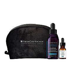 SkinCeuticals Phloretin CF 30 ml & P-TIOX Serum 15 ml Kırışıklık, Leke Karşıtı Cilt Tonunu Eşitleyici Çantalı Set - SkinCeuticals