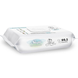 Sleepy Bio Natural Yenidoğan Islak Havlu 40'lı - Sleepy
