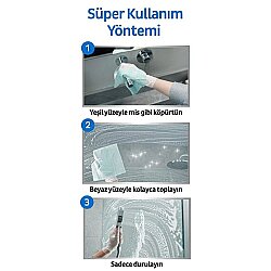 Sleepy Easy Clean Süper Kireç Sökücü Yüzey Temizlik Havlusu Mendili 30 Yaprak - 4