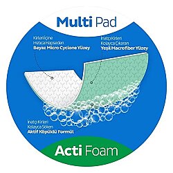 Sleepy Easy Clean Süper Kireç Sökücü Yüzey Temizlik Havlusu Mendili 30 Yaprak - 6