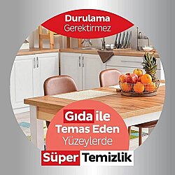 Sleepy Easy Clean Süper Yüzey Temizlik Mutfak Havlusu Mendili Greyfurt Yağlı 50 Yaprak - 4