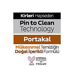 Sleepy Meyve Serisi Yüzey Temizlik Havlusu Mendili Portakal 100 Yaprak - 3