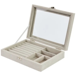 Smarthome Takı Kutusu Krem 20x15cm