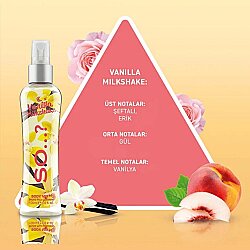 So…? Vanilla Milkshake Vücut Spreyi 100ml - So Fragrance (1)