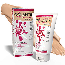 Solante Telerubor Tinted SPF50 Güneş Koruyucu Losyon 150ml - Solante