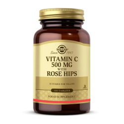 Solgar Vitamin C with Rose Hips 500 mg 100 Tablet - Solgar
