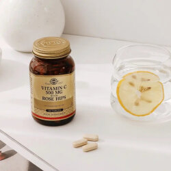 Solgar Vitamin C with Rose Hips 500 mg 100 Tablet - 4